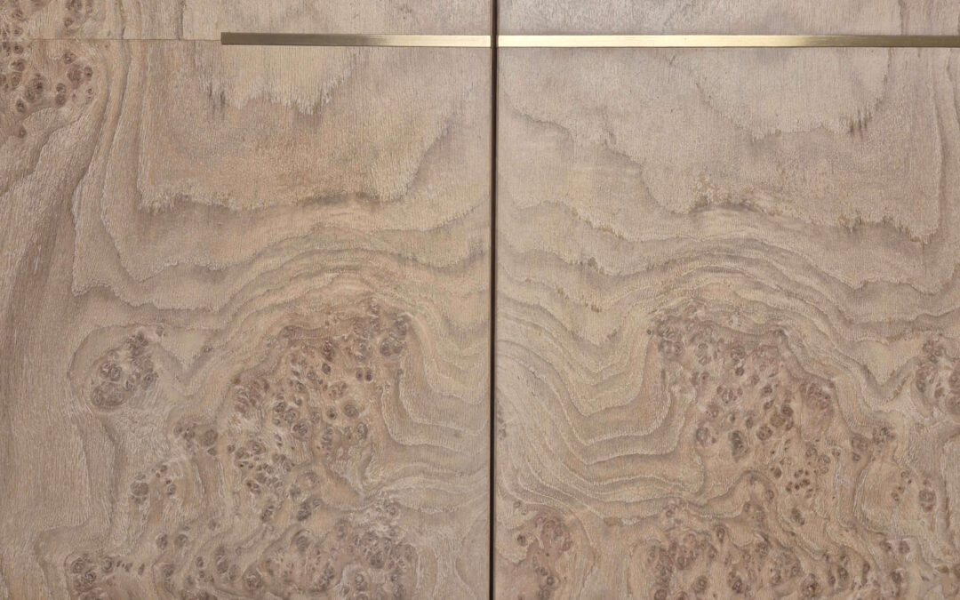 A Bespoke Burr Oak Cabinet Designed to Transform Your Entrance Hall