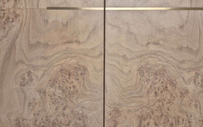 A Bespoke Burr Oak Cabinet Designed to Transform Your Entrance Hall